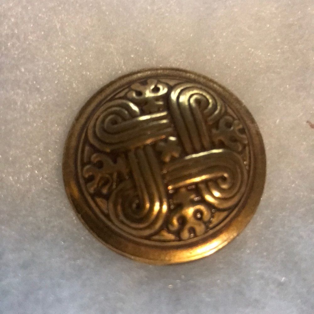 1890 Edwardian 10kt Brooch
